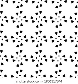 black and white symmetrical patterns.
