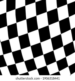 patrones simétricos en blanco y negro.
