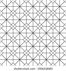 black and white symmetrical patterns.
