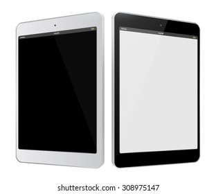 Black and white Tablet PC