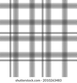 
BLACK and WHITE Tartan pattern Scottish traditional fabric seamless and Black on White background and Suitable for children, decoration paper, home, design, concept, clothing, handicraft, scrap book