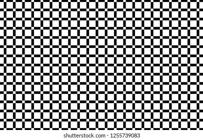 Black and white tartan plaid pattern.Vector illustration.EPS-10.