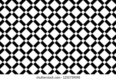 Black and white tartan plaid pattern.Vector illustration.EPS-10.
