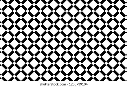 Black and white tartan plaid pattern.Vector illustration.EPS-10.
