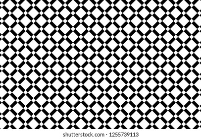 Black and white tartan plaid pattern.Vector illustration.EPS-10.
