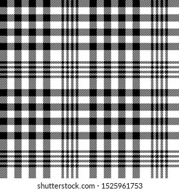 Black and white tartan plaid Scottish seamless pattern.Texture from tartan,plaid, tablecloths,clothes,shirts,dresses,paper, bedding, blankets and other textile products.