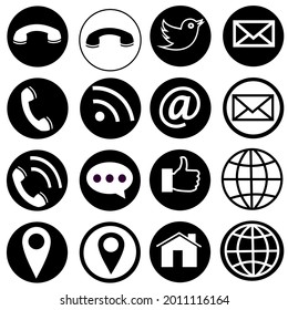 Black and white telephone logo vector design