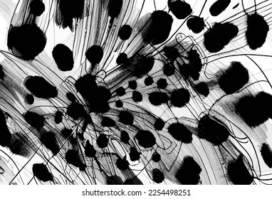 black white texture abstract background eps10