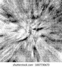 Black and white texture abstract halftone. Monochrome vector background of dots pattern