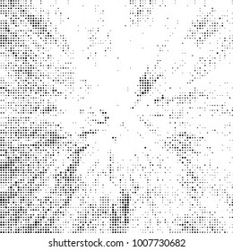 Black and white texture abstract halftone. Monochrome vector background of dots pattern