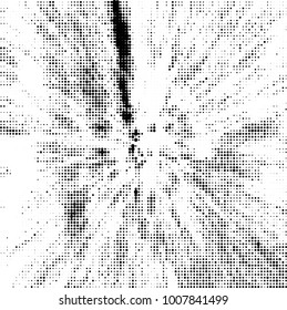 Black and white texture abstract halftone. Monochrome vector background of dots pattern