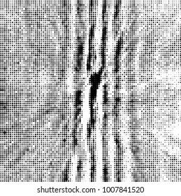 Black and white texture abstract halftone. Monochrome vector background of dots pattern