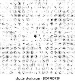Black and white texture abstract halftone. Monochrome vector background of dots pattern