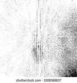 Black and white texture abstract halftone. Monochrome vector background of dots pattern