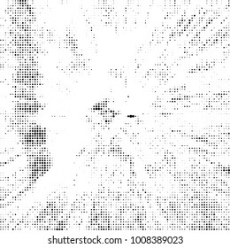 Black and white texture abstract halftone. Monochrome vector background of dots pattern