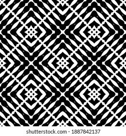  Textura en blanco y negro. Resumen de un patrón geométrico sin fisuras. 