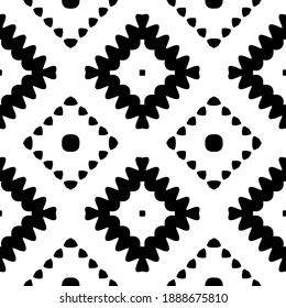  Textura en blanco y negro. Resumen de un patrón geométrico sin fisuras. 