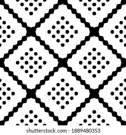  Textura en blanco y negro. Resumen de un patrón geométrico sin fisuras. 