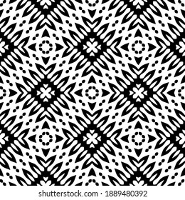  Textura en blanco y negro. Resumen de un patrón geométrico sin fisuras. 