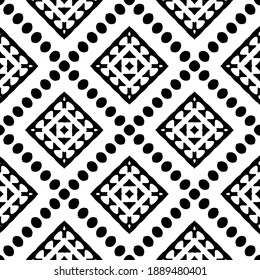  Textura en blanco y negro. Resumen de un patrón geométrico sin fisuras. 