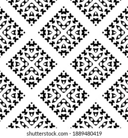  Textura en blanco y negro. Resumen de un patrón geométrico sin fisuras. 