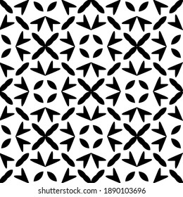  Textura en blanco y negro. Resumen de un patrón geométrico sin fisuras. 
