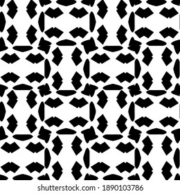  Textura en blanco y negro. Resumen de un patrón geométrico sin fisuras. 