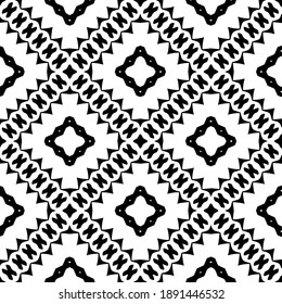  Textura en blanco y negro. Resumen de un patrón geométrico sin fisuras. 