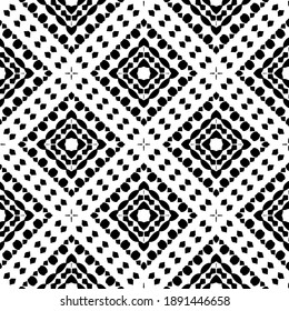  Textura en blanco y negro. Resumen de un patrón geométrico sin fisuras. 