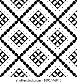  Textura en blanco y negro. Resumen de un patrón geométrico sin fisuras. 