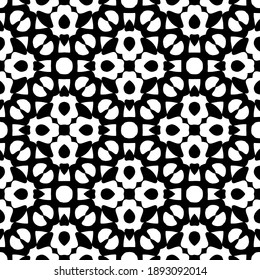  Textura en blanco y negro. Resumen de un patrón geométrico sin fisuras. 
