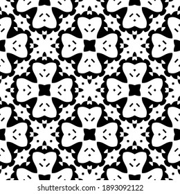  Textura en blanco y negro. Resumen de un patrón geométrico sin fisuras. 