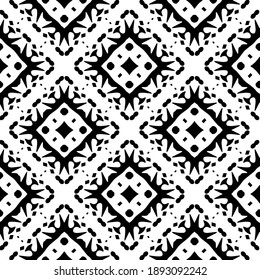  Textura en blanco y negro. Resumen de un patrón geométrico sin fisuras. 