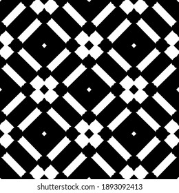  Textura en blanco y negro. Resumen de un patrón geométrico sin fisuras. 