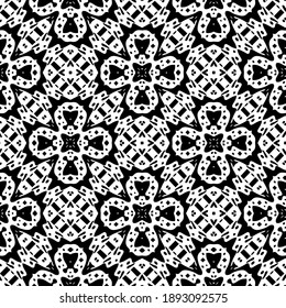  Textura en blanco y negro. Resumen de un patrón geométrico sin fisuras. 