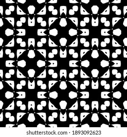  Textura en blanco y negro. Resumen de un patrón geométrico sin fisuras. 