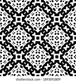  Textura en blanco y negro. Resumen de un patrón geométrico sin fisuras. 