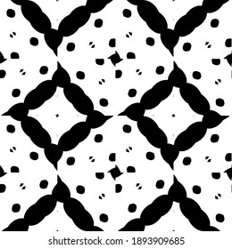  Textura en blanco y negro. Resumen de un patrón geométrico sin fisuras. 