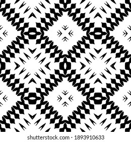  Textura en blanco y negro. Resumen de un patrón geométrico sin fisuras. 