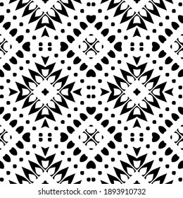  Textura en blanco y negro. Resumen de un patrón geométrico sin fisuras. 