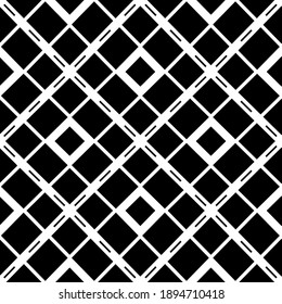 Textura en blanco y negro. Resumen de un patrón geométrico sin fisuras.
