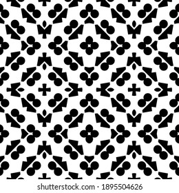 Textura en blanco y negro. Resumen de un patrón geométrico sin fisuras.