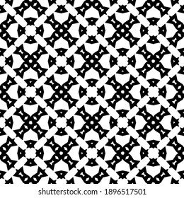 Textura en blanco y negro. Resumen de un patrón geométrico sin fisuras.