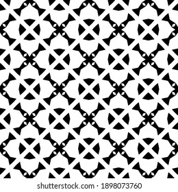 Textura en blanco y negro. Resumen de un patrón geométrico sin fisuras.