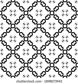 Textura en blanco y negro. Resumen de un patrón geométrico sin fisuras.