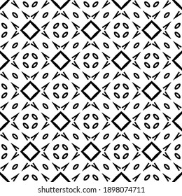 Textura en blanco y negro. Resumen de un patrón geométrico sin fisuras.
