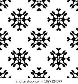 Textura en blanco y negro. Resumen de un patrón geométrico sin fisuras.
