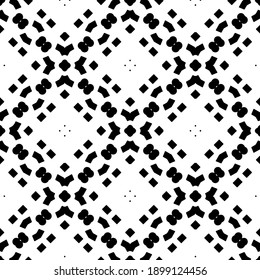 Textura en blanco y negro. Resumen de un patrón geométrico sin fisuras.