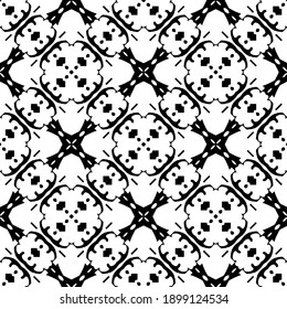 Textura en blanco y negro. Resumen de un patrón geométrico sin fisuras.