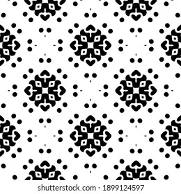 Textura en blanco y negro. Resumen de un patrón geométrico sin fisuras.